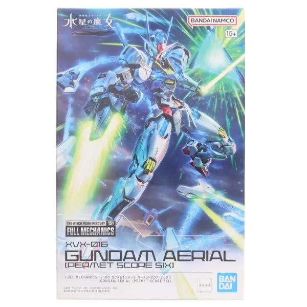『中古即納』{PTM} プレバン限定 FULL MECHANICS 1/100 ガンダムエアリアル パーメットスコア・シックス 機動戦士ガンダム 水星の魔女 プラモデル BSP(20240718)