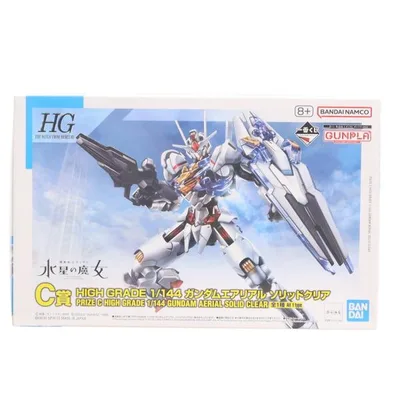 『中古即納』{PTM} C賞 HG 1/144 ガンダムエアリアル ソリッドクリア 一番くじ ガンダム ガンプラ 2023 プラモデル プライズ バンダイスピリッツ(20230922)