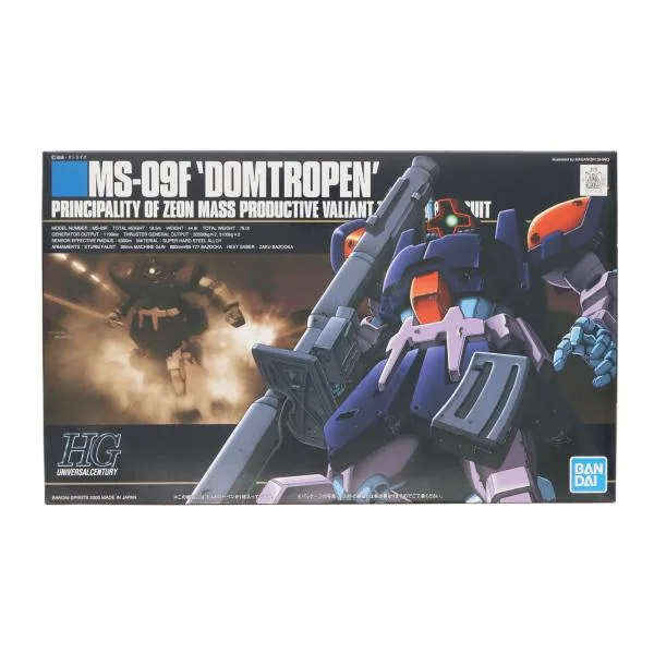 『中古即納』{PTM} (再販) HGUC 1/144 MS-09F ドムトローペン 機動戦士ガンダム0083 STARDUST MEMORY プラモデル(5060658) バンダイスピリッツ(20241231)