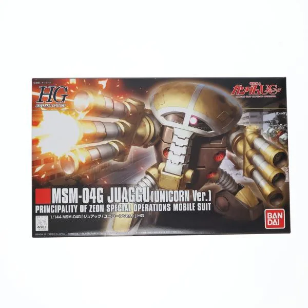 『中古即納』{PTM} HGUC 1/144 ジュアッグ(ユニコーンVer.) 機動戦士ガンダムUC(ユニコーン) プラモデル(0175701) バンダイ(20181110)