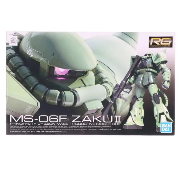 『中古即納』{PTM} RG 1/144 MS-06F 量産型ザク 機動戦士ガンダム プラモデル(5061596) バンダイスピリッツ(20210301)
