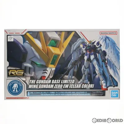 『中古即納』{PTM} ガンダムベース限定 RG 1/144 XXXG-00W0 ウイングガンダムゼロ EW クリアカラー ガンダム プラモデル バンダイスピリッツ(20180430)