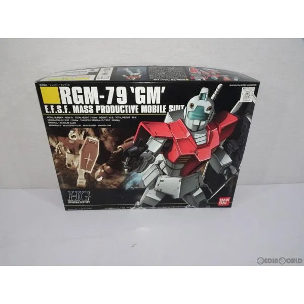 『中古即納』{PTM} HGUC 1/144 RGM-79 ジム 機動戦士ガンダム プラモデル(0101787) バンダイ(20090831)