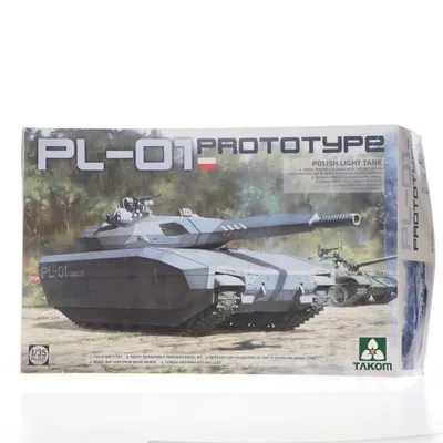 『中古即納』{PTM} 1/35 ポーランド軍 PL-01 試作軽戦車 ステルスタンク プラモデル(TKO2127) TAKOM(タコム)(20190904)