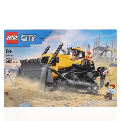 『中古即納』{TOY} LEGO CITY(レゴ シティ) 60466 黄色いブルドーザー 組立トイ LEGO(レゴ)(20250601)