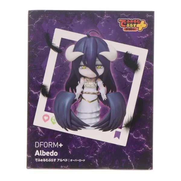 『中古即納』{FIG} でふぉるむぷらす アルベド オーバーロードIV フルアクションデフォルメフィギュア プライズ(ELC000206) エルココ(20250331)