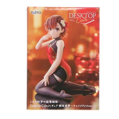 『中古即納』{FIG} 御坂美琴 とある科学の超電磁 Desktop Cute フィギュア 御坂美琴〜チャイナドレスver.〜 プライズ(451957400) タイトー(20260131)