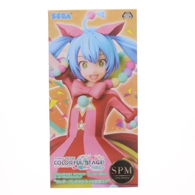 『中古即納』{FIG} ワンダーランドのセカイの初音ミク プロジェクトセカイ カラフルステージ! スーパープレミアムフィギュア プライズ(1057328) セガ(20220430)