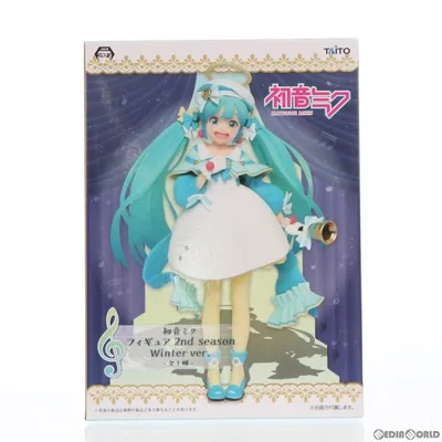 『中古即納』{FIG} 初音ミク フィギュア 2nd season Winter ver. キャラクター・ボーカル・シリーズ01 初音ミク プライズ(451085300) タイトー(20181110)