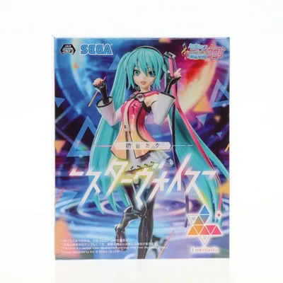 『中古即納』{FIG} 初音ミク 初音ミク Project DIVA MEGA39's Luminasta『初音ミク-スターヴォイス』 フィギュア プライズ(1110691) セガ(20240630)