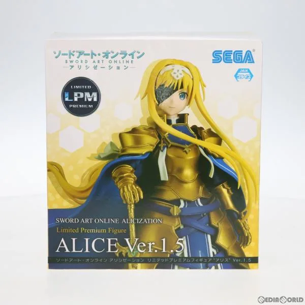 『中古即納』{FIG} アリス Ver.1.5 ソードアート・オンライン アリシゼーション リミテッドプレミアムフィギュア プライズ(1035495) セガ(20191231)