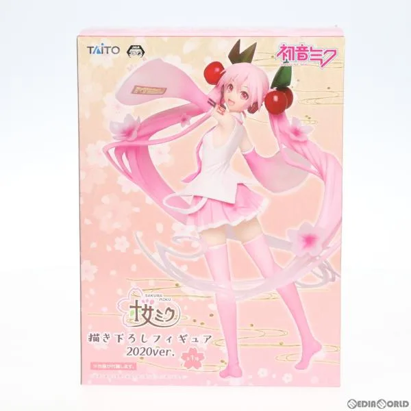 『中古即納』{FIG} 桜ミク 描き下ろしフィギュア 2020ver. キャラクター・ボーカル・シリーズ01 初音ミク プライズ(451198500) タイトー(20200229)