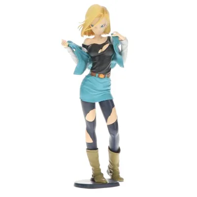 『中古即納』{FIG} 人造人間18号(ターコイズブルー) ドラゴンボールZ GLITTER&GLAMOURS ANDROID NO.18 フィギュア プライズ(38013) バンプレスト(20180125)