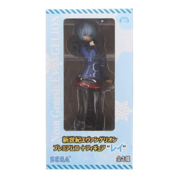 『中古即納』{FIG} 綾波レイ 新世紀エヴァンゲリオン プレミアムコートフィギュア『レイ』 プライズ(1024047) セガ(20180120)