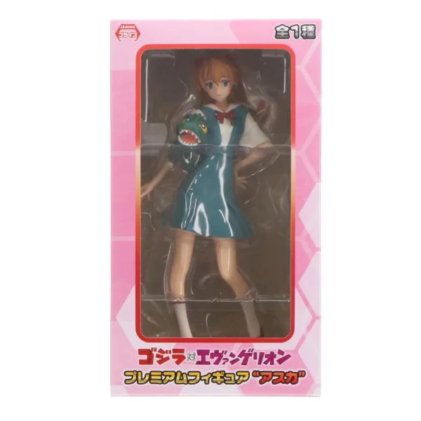『中古即納』{FIG} アスカ ゴジラ対エヴァンゲリオン プレミアムフィギュア プライズ(1015996) セガ(20160731)