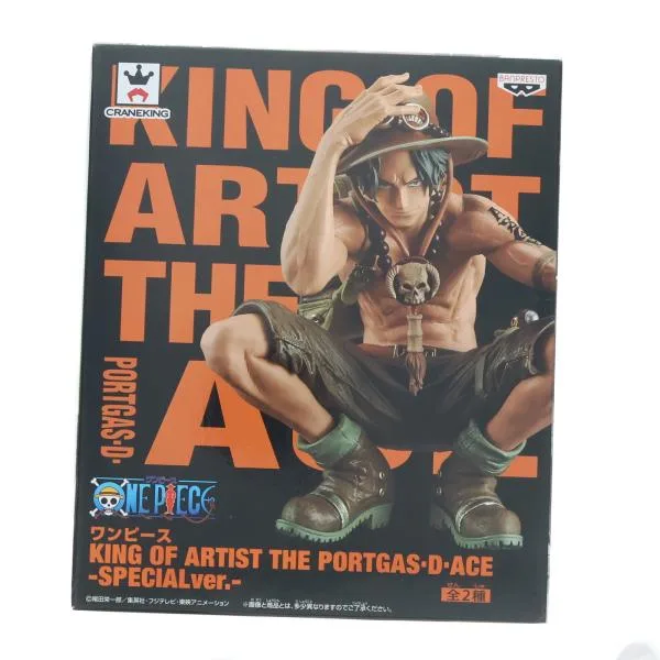 『中古即納』{FIG} ポートガス・D・エース(セピア) ワンピース KING OF ARTIST THE PORTGAS.D.ACE-SPECIALver.- フィギュア プライズ バンプレスト(20160426)