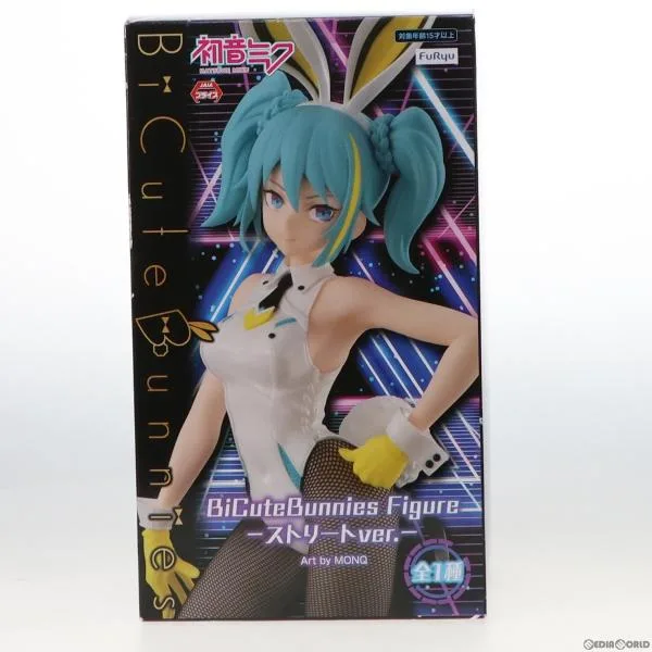 『中古即納』{FIG} 初音ミク BiCute Bunnies Figure -ストリートver.- VOCALOID(ボーカロイド) フィギュア プライズ(AMU-PRZ13282) フリュー(20220520)