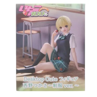 『中古即納』{FIG} 西野つかさ いちご100% Desktop Cute フィギュア 西野つかさ〜制服ver.〜 プライズ(452078000) タイトー(20260828)