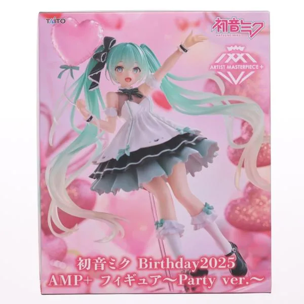 『中古即納』{FIG} 初音ミク キャラクター・ボーカル・シリーズ01 初音ミク Birthday2025 AMP+ フィギュア〜Party ver.〜 プライズ タイトー(20250830)