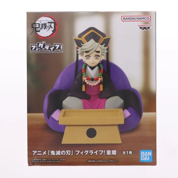 『中古即納』{FIG} 童磨(どうま) アニメ「鬼滅の刃」 フィグライフ! フィギュア プライズ(2758900) バンプレスト(20251209)