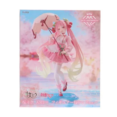 『中古即納』{FIG} 桜ミク キャラクター・ボーカル・シリーズ01 初音ミク AMP+ フィギュア〜桜ドレスver.〜 プライズ(452000900) タイトー(20260228)