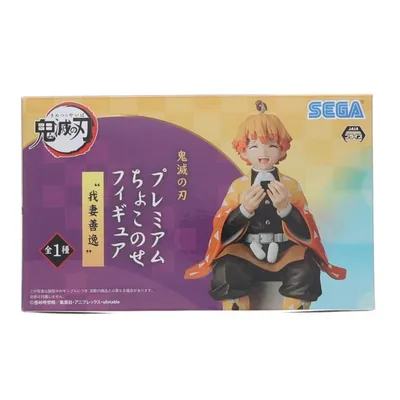 『中古即納』{FIG} 我妻善逸(あがつまぜんいつ) 鬼滅の刃 ちょこのせプレミアムフィギュア プライズ(1046639) セガ(20201220)