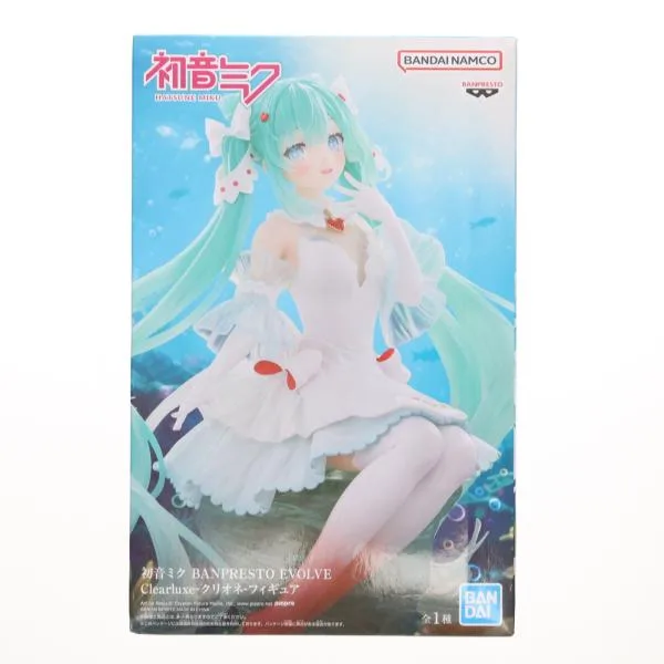 『中古即納』{FIG} 初音ミク キャラクター・ボーカル・シリーズ01 初音ミク BANPRESTO EVOLVE Clearluxe-クリオネ-フィギュア プライズ バンプレスト(20250827)