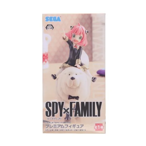 『中古即納』{FIG} アーニャ・フォージャー&ボンド・フォージャー SPY×FAMILY(スパイファミリー) プレミアムフィギュア プライズ(1058126) セガ(20221130)