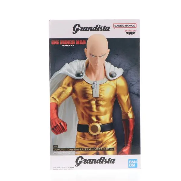 『中古即納』{FIG} サイタマ ワンパンマン Grandista-SAITAMA- METALLIC ver. フィギュア プライズ(2823772) バンプレスト(20260707)