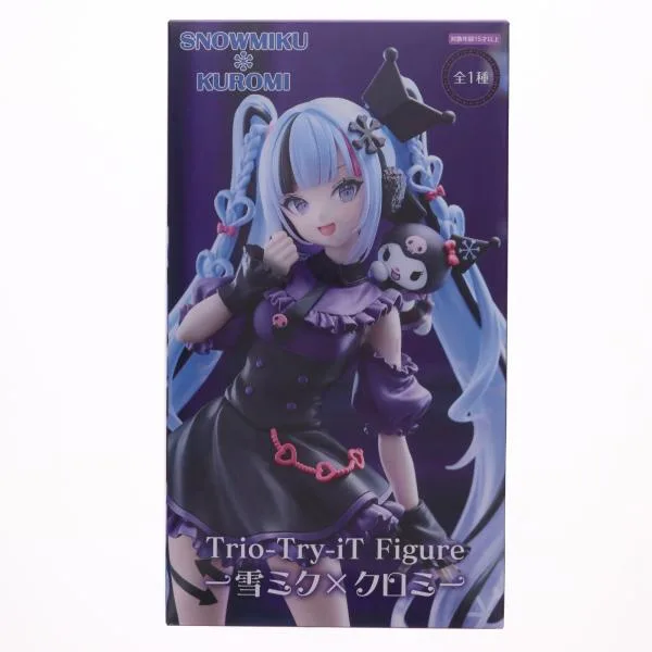 『中古即納』{FIG} 雪ミク&クロミ SNOW MIKU Trio-Try-iT Figure-雪ミク×クロミ- フィギュア プライズ(AMU-PRZ20403) フリュー(20260220)