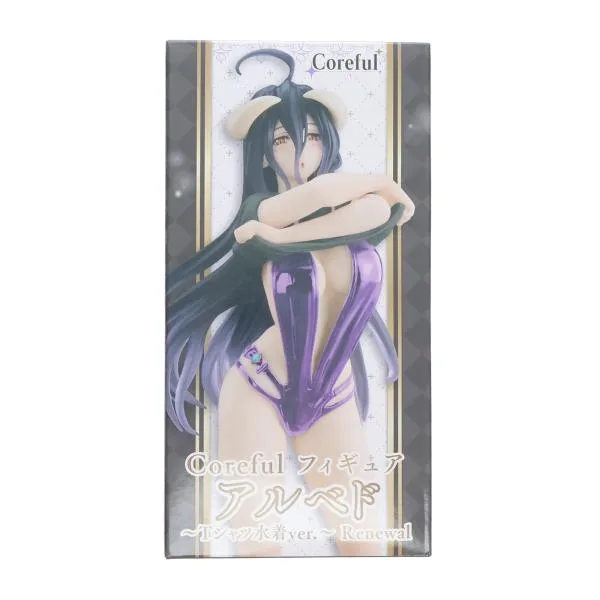 『中古即納』{FIG} アルベド オーバーロードIV Coreful フィギュア アルベド〜Tシャツ水着ver.〜Renewal プライズ(451661700)(20231020)