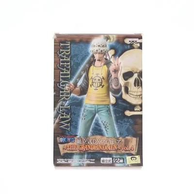『中古即納』{FIG} トラファルガー・ロー ワンピース 組立式DXフィギュア〜THE GRANDLINE MEN〜vol.4 ONE PIECE プライズ バンプレスト(20100630)