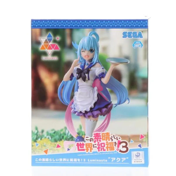 『中古即納』{FIG} アクア この素晴らしい世界に祝福を!3 Luminasta 『アクア』 フィギュア プライズ(1110661) セガ(20240731)
