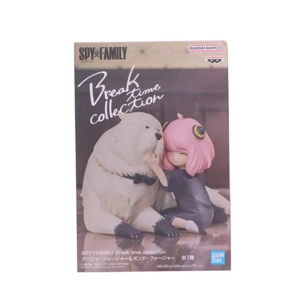 『中古即納』{FIG} アーニャ・フォージャー&ボンド・フォージャー SPY×FAMILY Break time collection フィギュア プライズ バンプレスト(20231130)