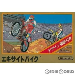 『中古即納』{表紙説明書なし}{FC} エキサイトバイク(EXCITE BIKE) 任天堂 (19841130)