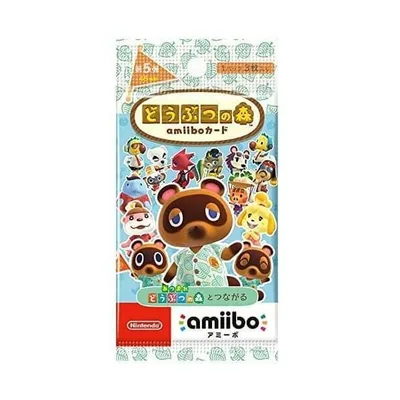 amiiboカード どうぶつの森 第5弾 アミーボカード第5弾 1パック