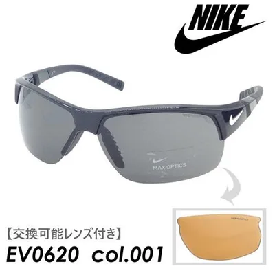 NIKE ナイキ サングラス SHOW X2 ショーエックスツー EV0620 col.001 BLACK #3 交換可能レンズ付