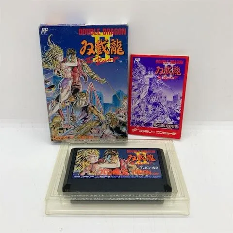 ダブルドラゴン2/ファミコン(FC)/中古/箱・説明書あり