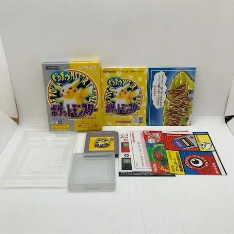 ポケットモンスター ピカチュウ/ゲームボーイ(GB)/中古/箱・説明書あり