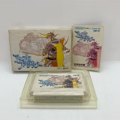 ファイナルファンタジー/ファミコン(FC)/中古/箱・説明書あり