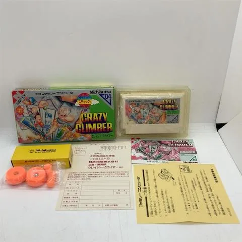 クレイジークライマー/ファミコン(FC)/中古/箱・説明書あり