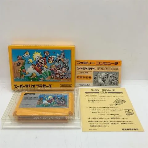 スーパー マリオ ブラザーズ/ファミコン(FC)/中古/箱・説明書あり