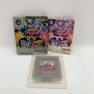 魔界村外伝/ゲームボーイ(GB)/中古/箱・説明書あり