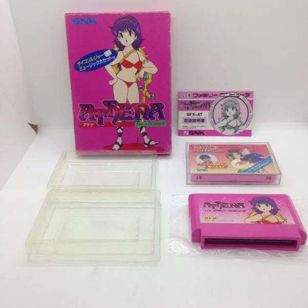 アテナ/ファミコン(FC)/箱・説明書あり