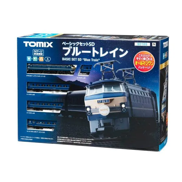 トミーテックTOMYTECTOMIX Nゲージ ベーシックセット SD ブルートレイン 90185 鉄道模型 入門セット