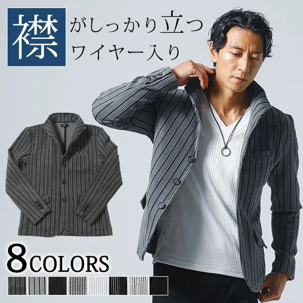 ジャケット メンズ 秋 50代 秋アウター 秋物ジャケット イタリアンカラー 秋服アウター カジュアルジャケット 秋物アウター ちょいワルファッション50 イケオジ