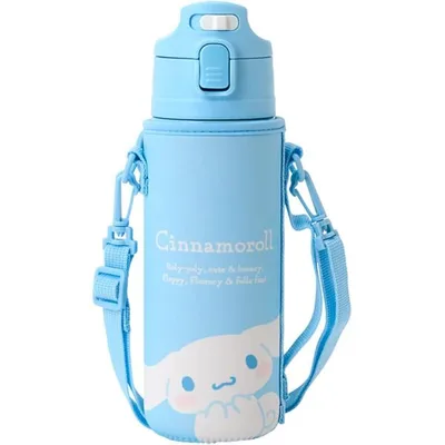 サンリオ SANRIO カバー付きステンレスボトル シナモロール シナモン 子供 キッズ 水筒 保冷専用 470mL 090948 サンリオオリジナル
