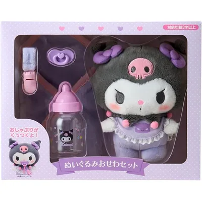 Sanrio SANRIO ตุ๊กตาชุดปีใหม่ (เด็ก) Kuromi Kuromi-chan Care ของเล่นของขวัญปัจจุบัน 199281