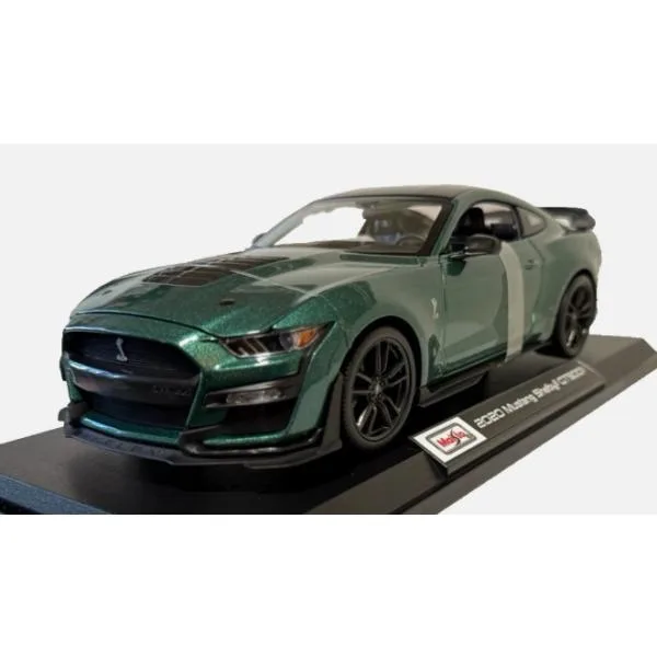 2020 Ford Mustang Shelby GT500 GREEN 1/18 Maisto フォード マスタング シェルビー ミニカー マイスト インテリア プレゼント クリスマス モデルカー おもちゃ