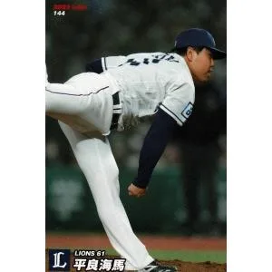 Good condition) 144 Saitama Seibu Lions Taira Kaiba / Professional Baseball Chips Card 2022 2nd Edition Used Trading Card